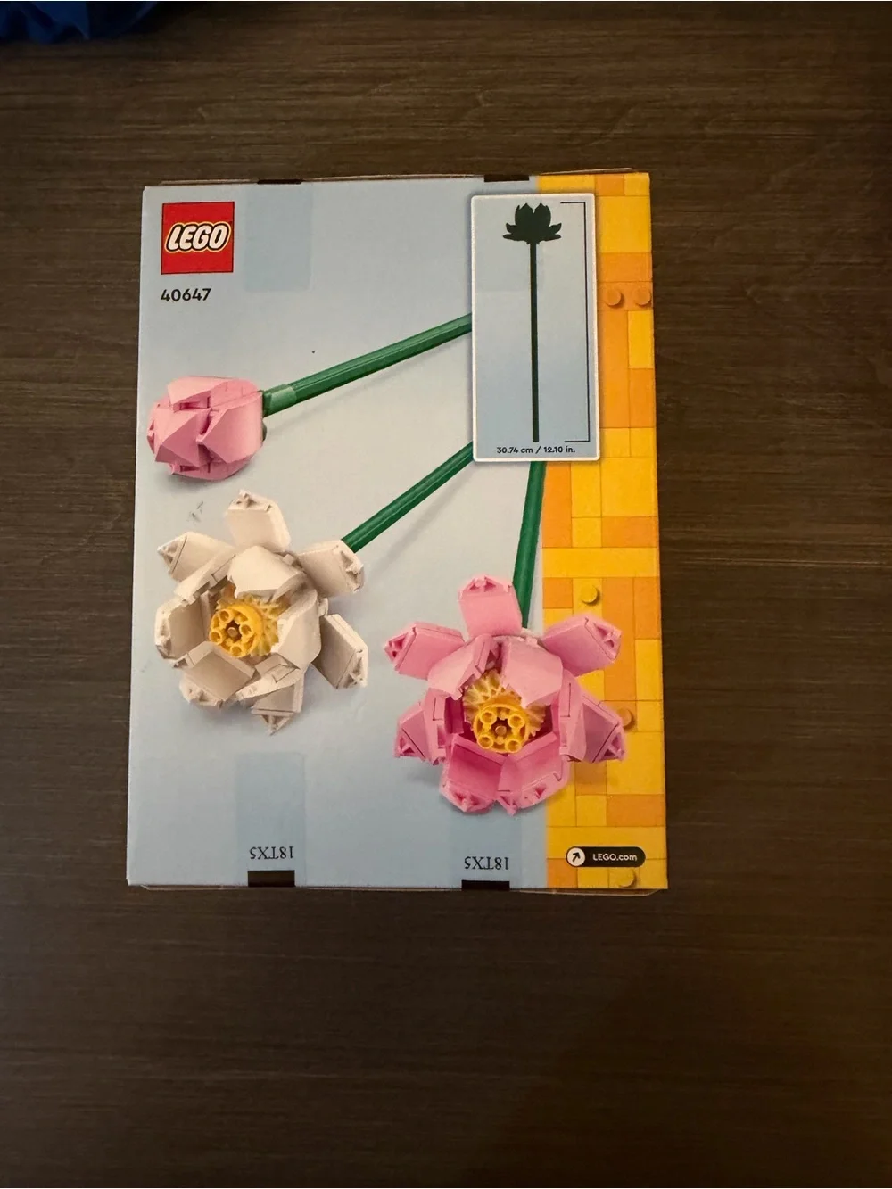 LEGO Lotus Flowers Set - Pink, White & Green - never been opened